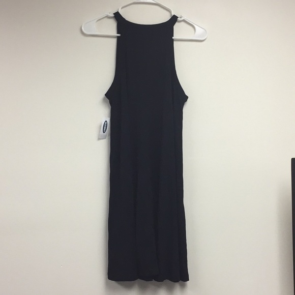 Old Navy Black cotton dress XS NWT - Picture 2 of 4